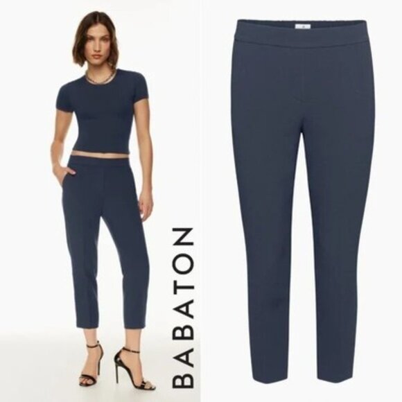 Aritzia babaton conan pant navy - Picture 2 of 2